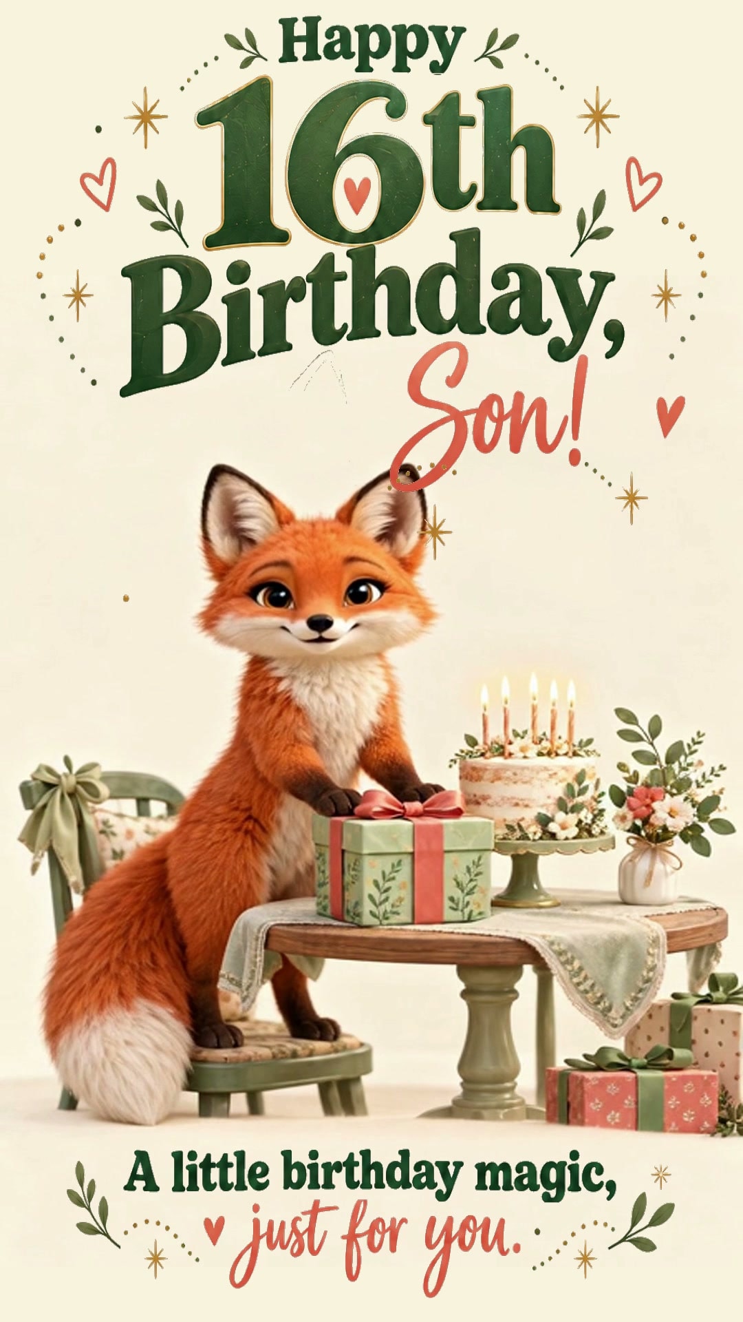 Happy 16th Birthday, Son!