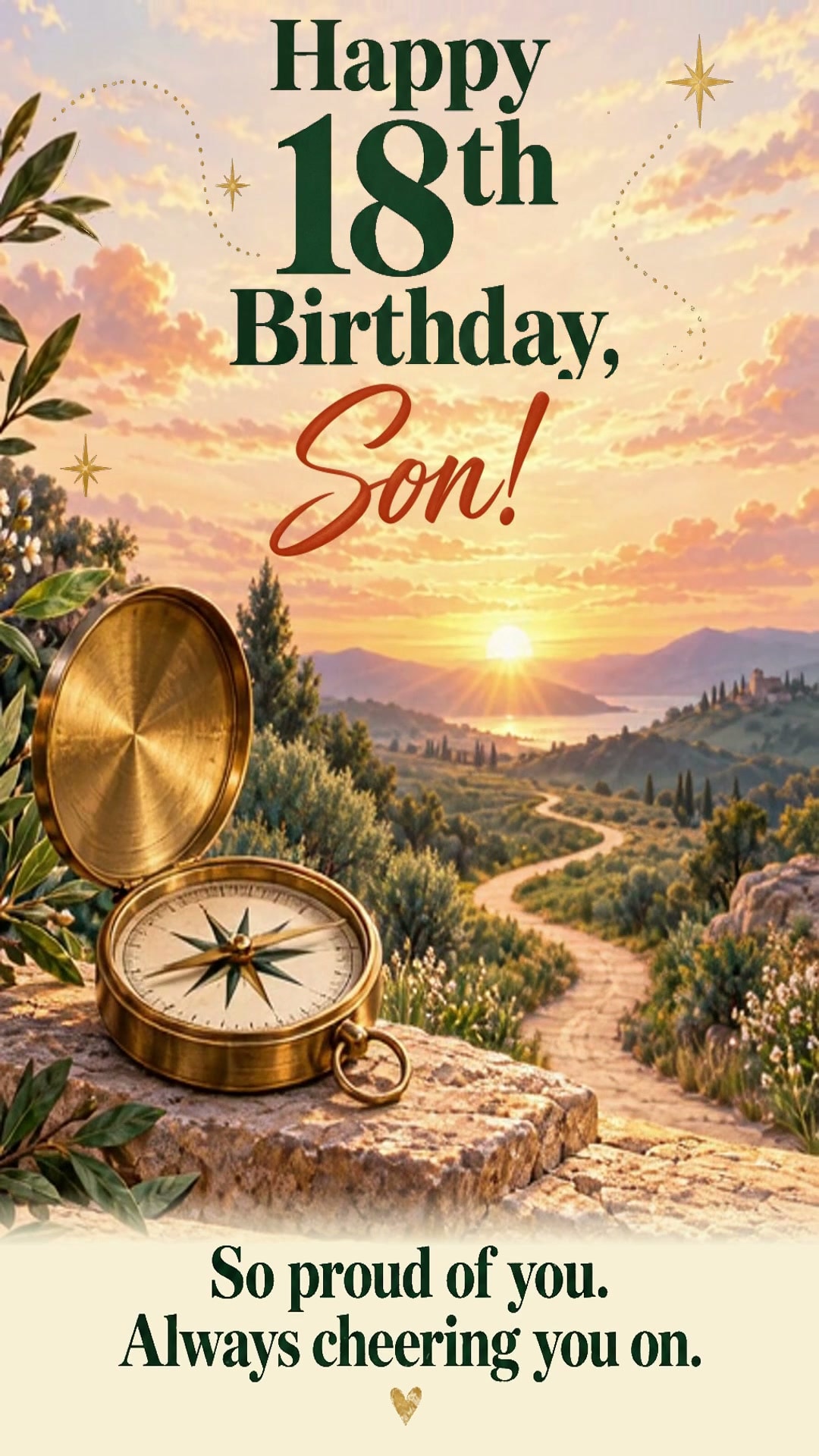 Happy 18th Birthday, Son!