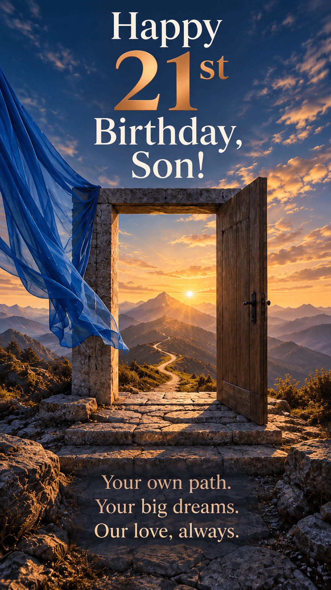Happy 21st Birthday, Son!