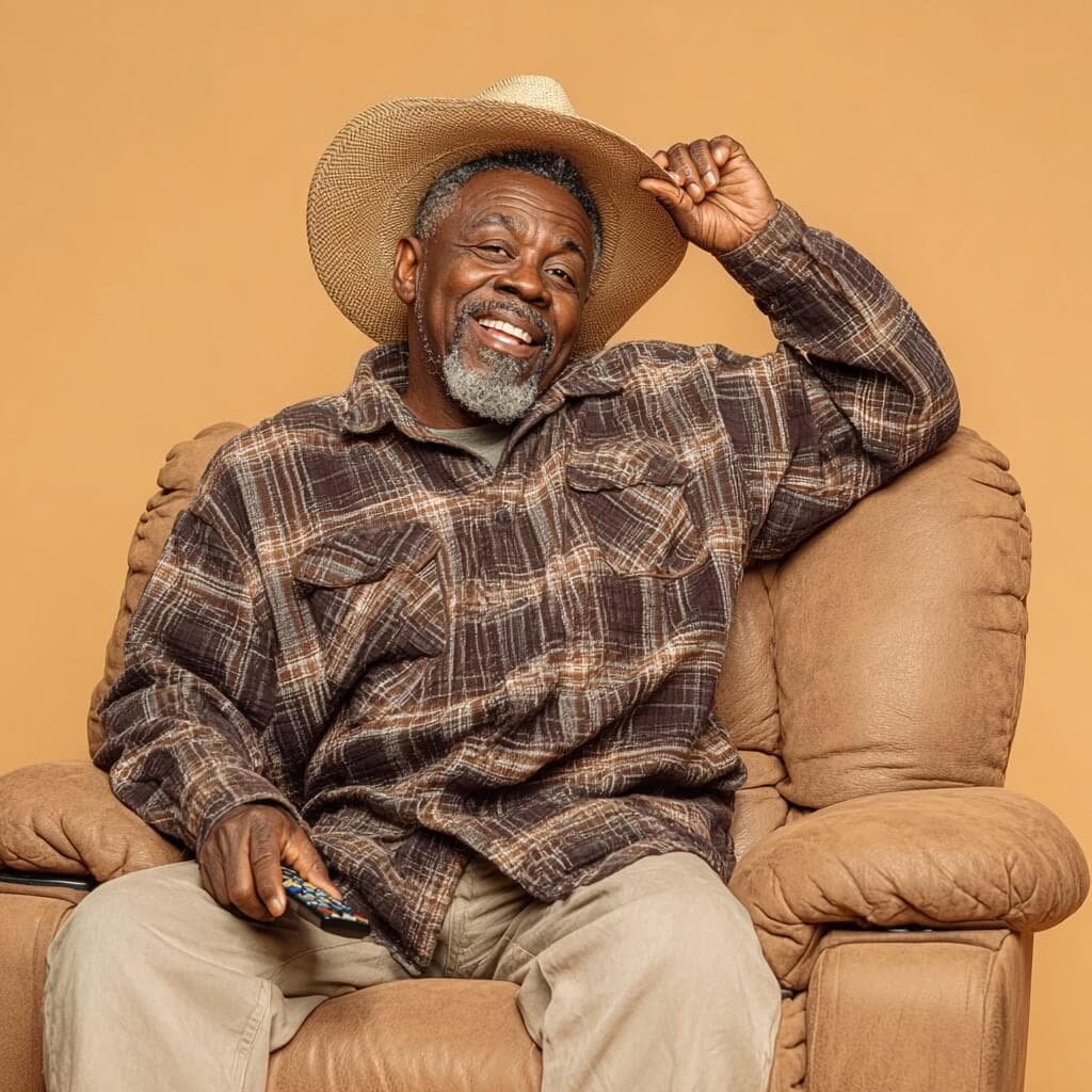 A dad in his recliner with the remote — a funny personalized country song that roasts him with love