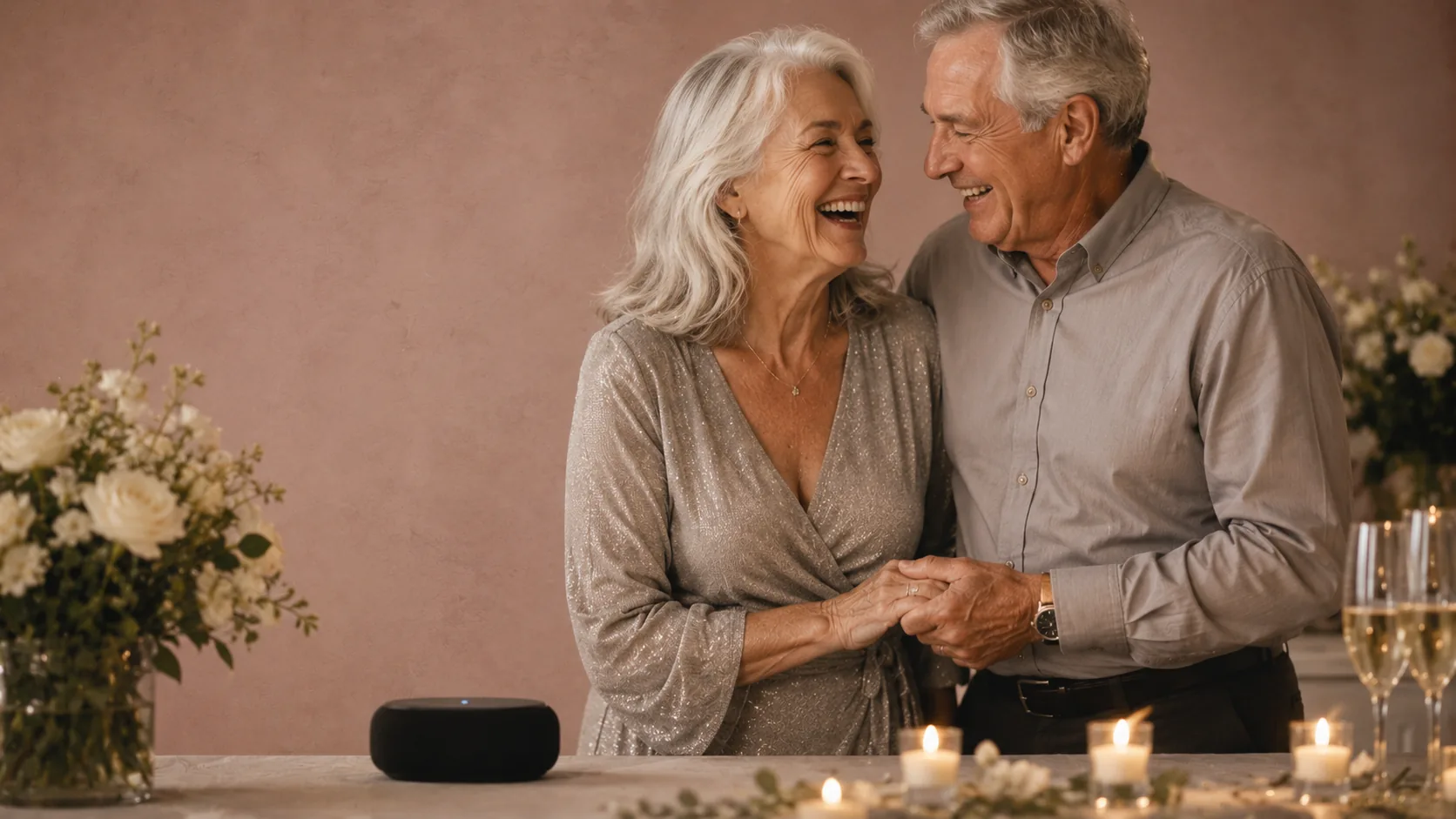 A couple married fifty years — personalized classic-country golden anniversary song