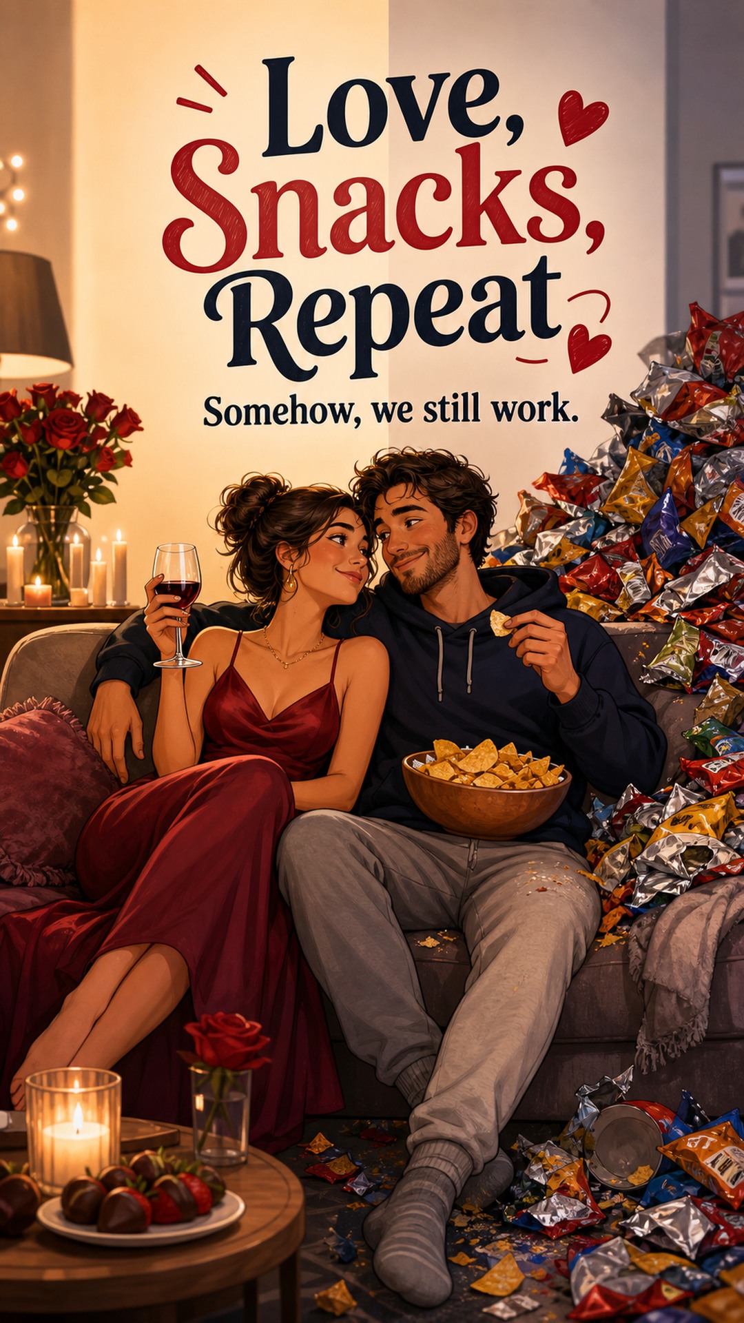 Love, Snacks, Repeat — Somehow, we still work.