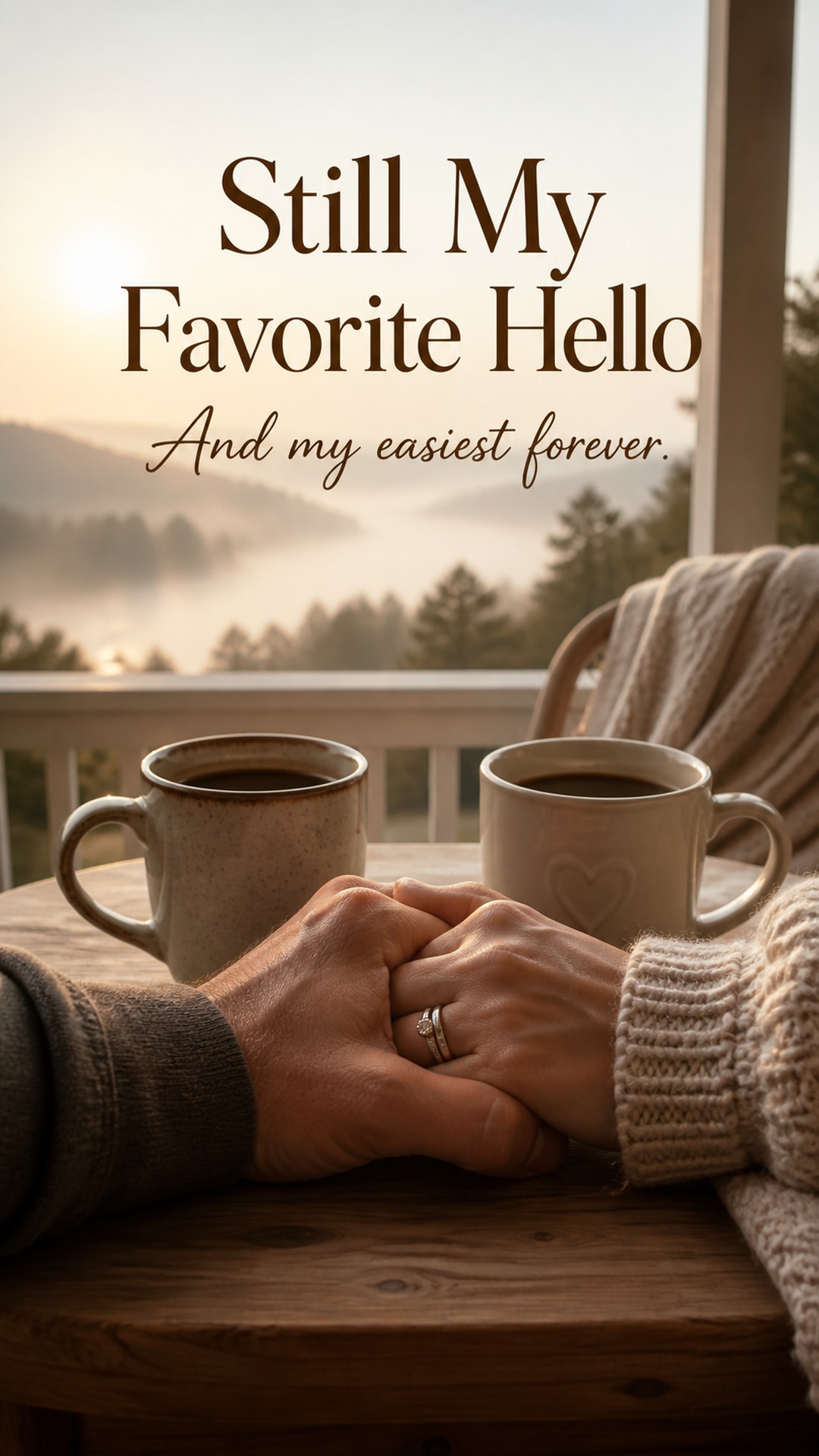 Still My Favorite Hello — And my easiest forever.