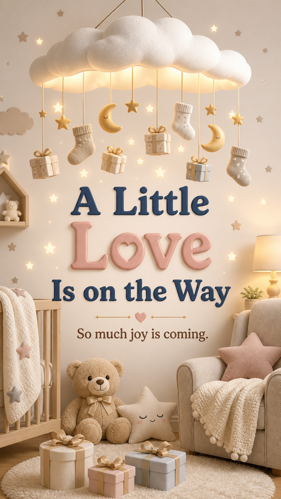 A Little Love Is on the Way — So much joy is coming.