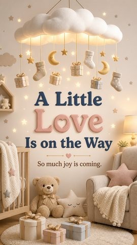 A Little Love Is on the Way — So much joy is coming.