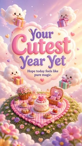 Your Cutest Year Yet — Hope today feels like pure magic.