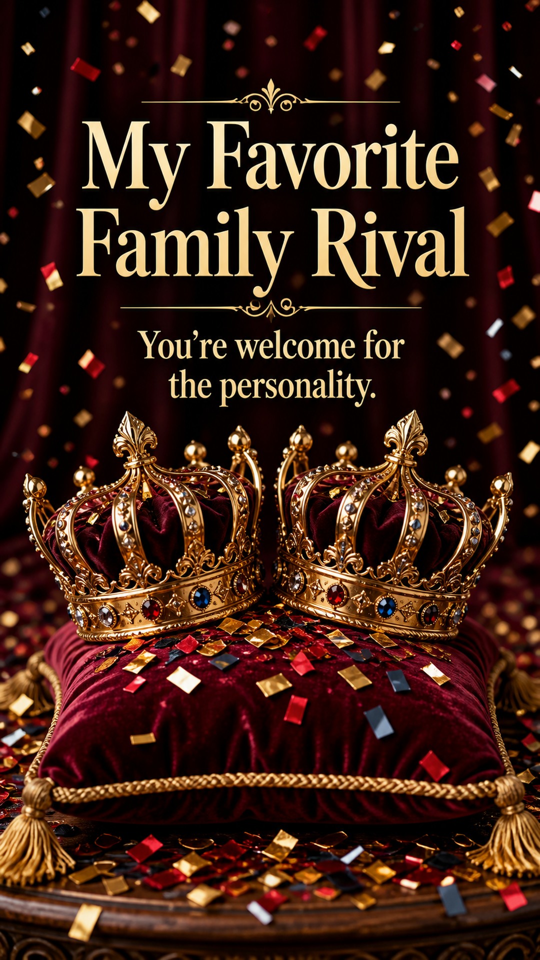 My Favorite Family Rival — You’re welcome for the personality.