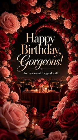 Happy Birthday, Gorgeous!
