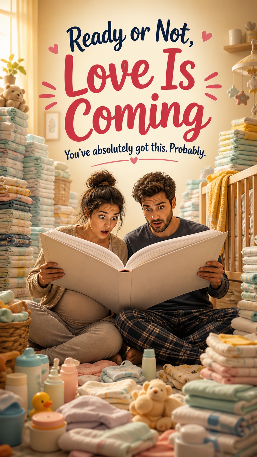 Ready or Not, Love Is Coming — You’ve absolutely got this. Probably.
