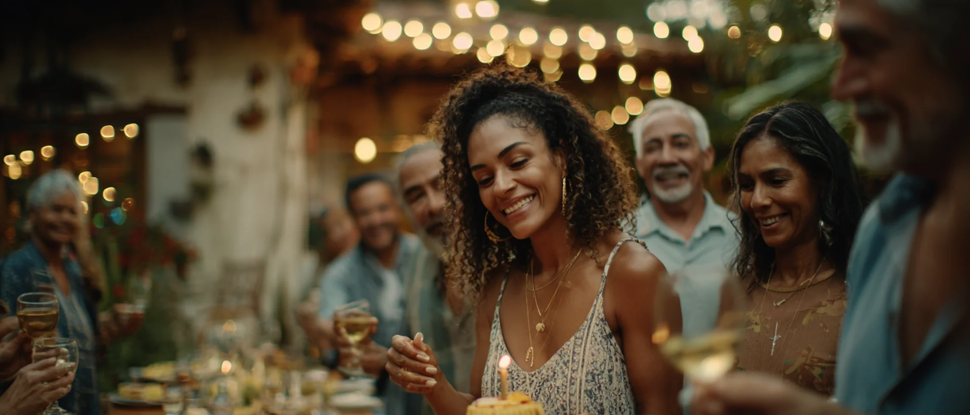 Festa de aniversário brasileira — homenagem musical personalizada